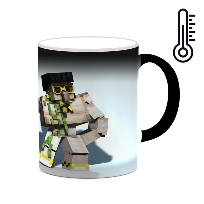 ماگ حرارتی کاکتی طرح ماینکرافت minecraft مدل mgh41420