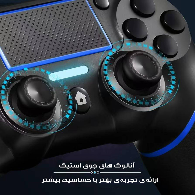 دسته بازی بی سیم پلی استیشن 4 PC مدل WIRELESS-LINEAR