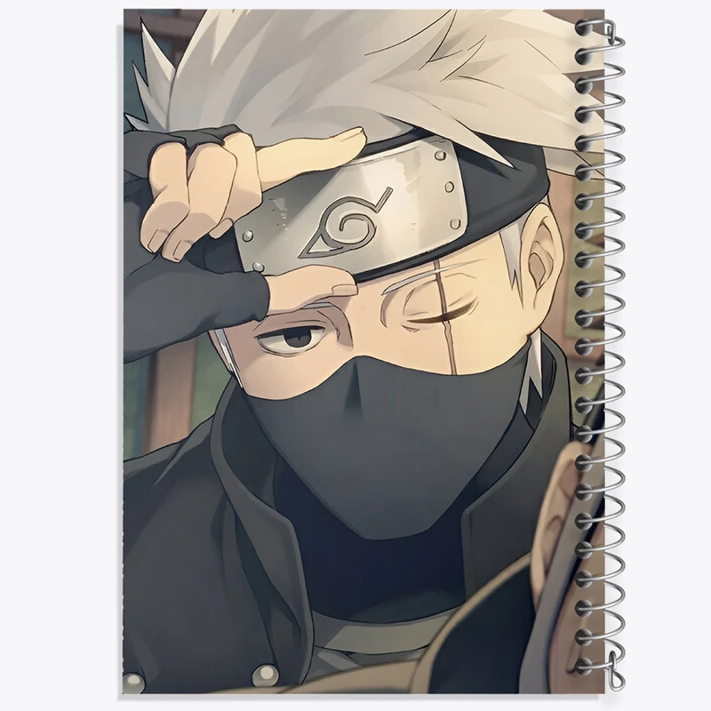 دفتر نقاشی 50 برگ خندالو طرح انیمه ناروتو (Naruto) کد N2095