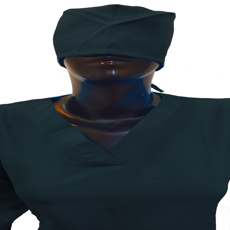 روپوش و شلوار پزشکی زنانه طب پوش مدل SH308 به همراه کلاه