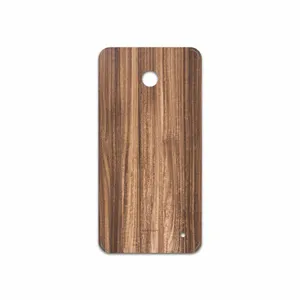 MAHOOT Light Walnut Wood Cover Sticker for Nokia Lumia 630