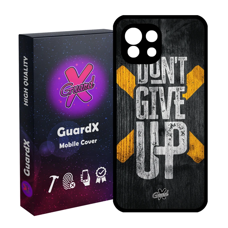 کاور گارد ایکس طرح Text مدل Glass10162 مناسب برای گوشی موبایل شیائومی Mi 11 Lite