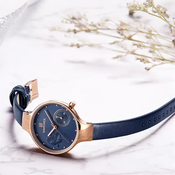 ساعت مچی عقربه ای زنانه نیوی فورس مدل NF5001-rgbebe