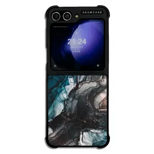 AKAM AMC-WSGZFLIP5-MARBLE-21 Cover For Samsung Galaxy Z Flip 5