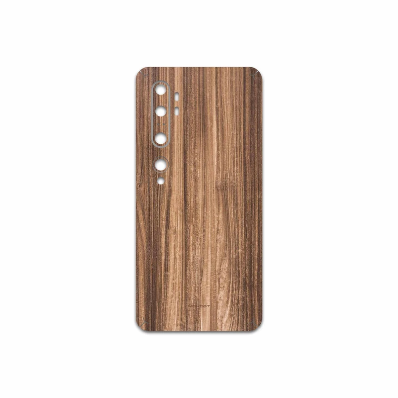 برچسب پوششی ماهوت مدل Light Walnut Wood مناسب برای گوشی موبایل شیائومی Mi Note 10