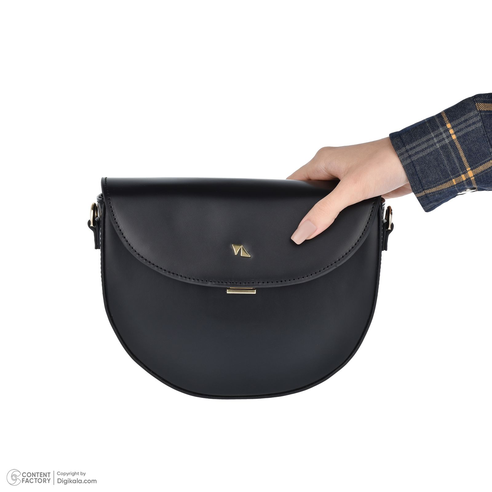 کیف رودوشی زنانه چرم مشهد مدل S5313-001 -  - 5