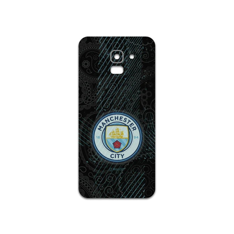 برچسب پوششی ماهوت مدل Manchester-City مناسب برای گوشی موبایل سامسونگ Galaxy J6