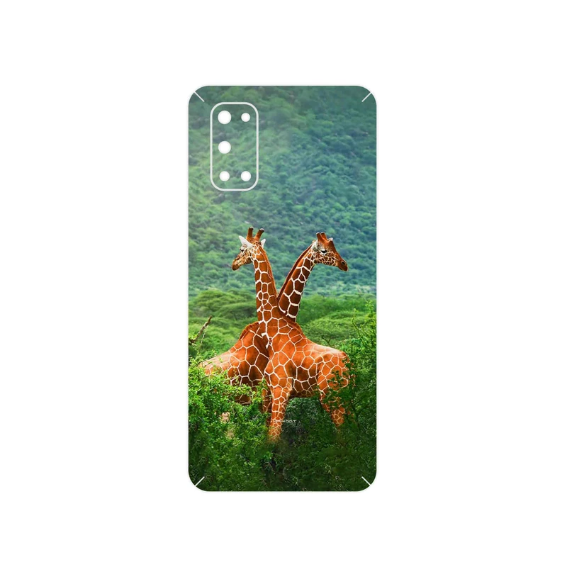 برچسب پوششی ماهوت مدل Giraffe مناسب برای گوشی موبایل ریلمی 7 5G