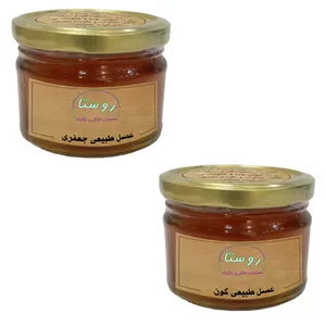 عسل طبیعی گون و جعفری روستا - 350گرم بسته 2 عددی