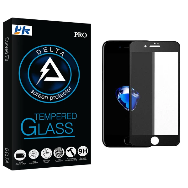 محافظ صفحه نمایش شیشه ای پی کی مدل Delta Glass مناسب برای گوشی موبایل اپل iphone 8