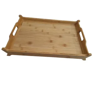 سینی دسته دار مدل بامبو سلطنتی 02 سایز 25×35 سانتی متر