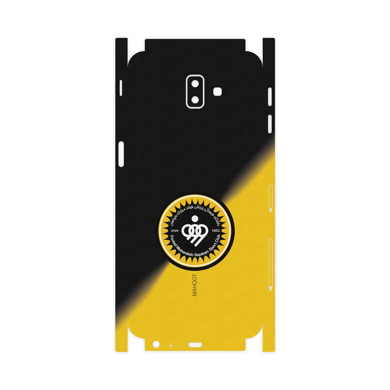 برچسب پوششی ماهوت مدل Sepahan-FC-FullSkin مناسب برای گوشی موبایل سامسونگ Galaxy J6 Plus