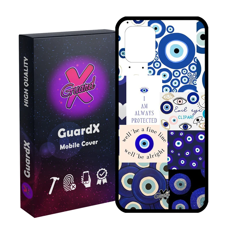 کاور گارد ایکس طرح چشم نظر مدل Glass10430 مناسب برای گوشی موبایل سامسونگ Galaxy Note 10 Lite / A81