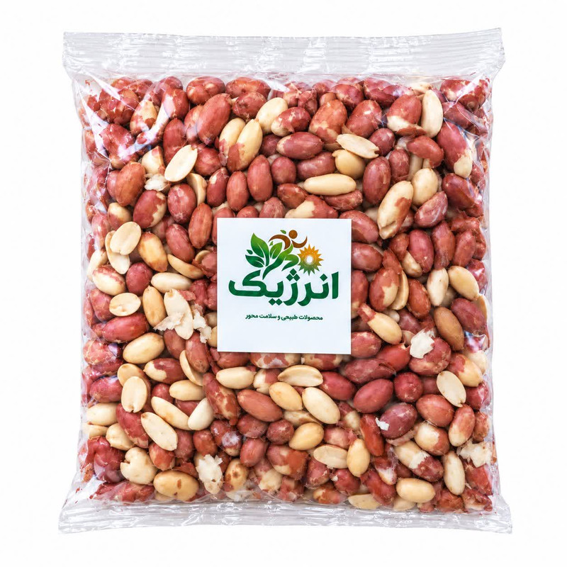 بادام زمینی خام قم انرژیک - 450 گرم