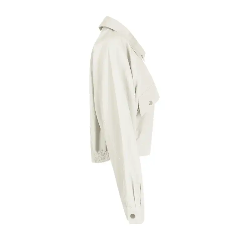 کت زنانه سرژه مدل 228148 رنگ سفید