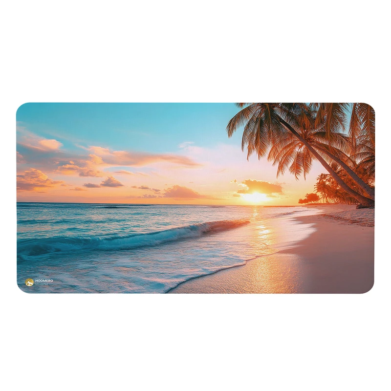 ماوس پد هومرو مدل MX2624 طرح غروب دریا و ساحل