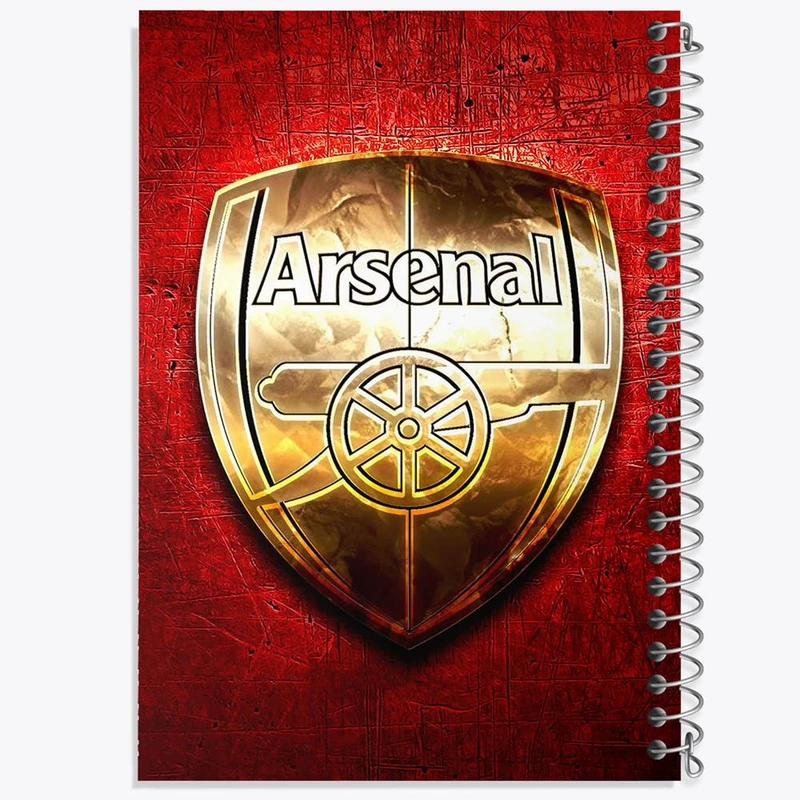 دفتر نقاشی 50 برگ خندالو مدل باشگاه آرسنال کد 27181