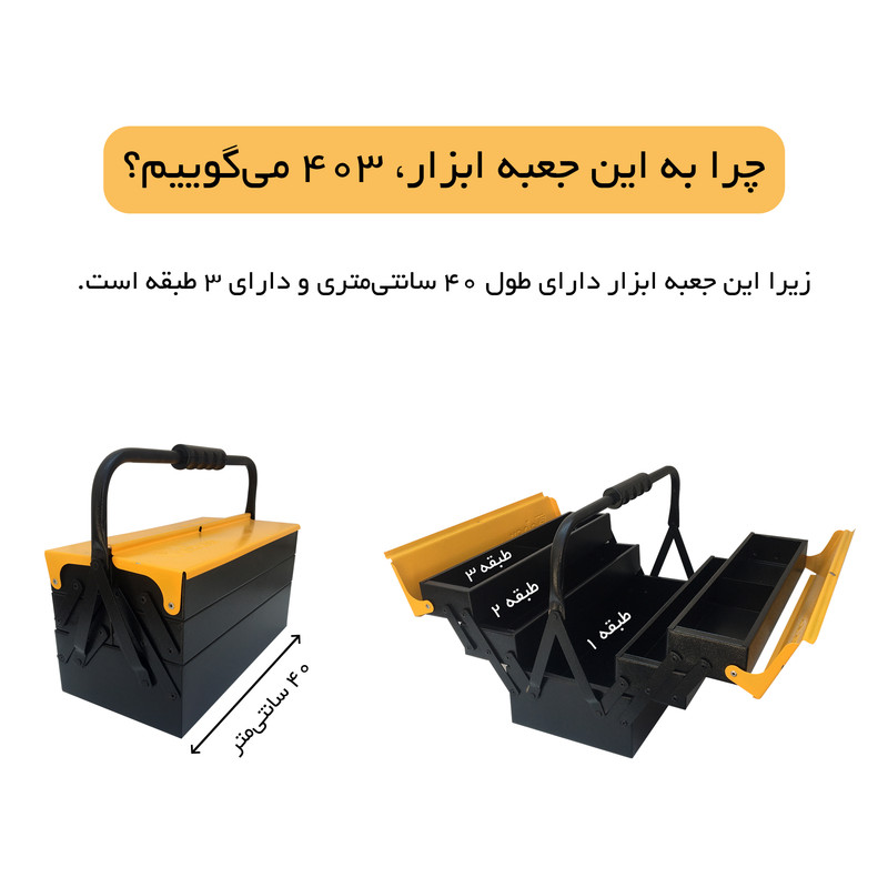 جعبه ابزار ایبن مدل 403