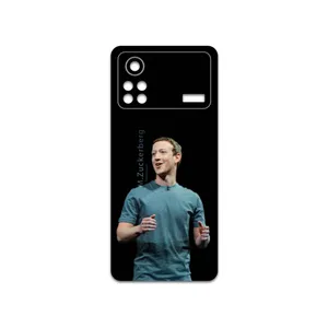 MAHOOT Mark-Zuckerberg Cover Sticker for Xiaomi Poco X4 Pro 5G