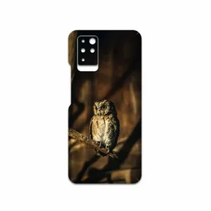 MAHOOT Owl Cover Sticker for Infinix Note 10