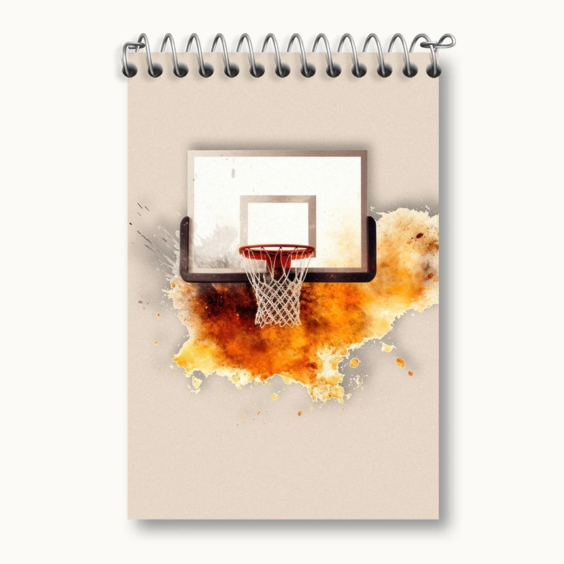 دفتر یادداشت 50 برگ خندالو مدل بسکتبال کد F2578