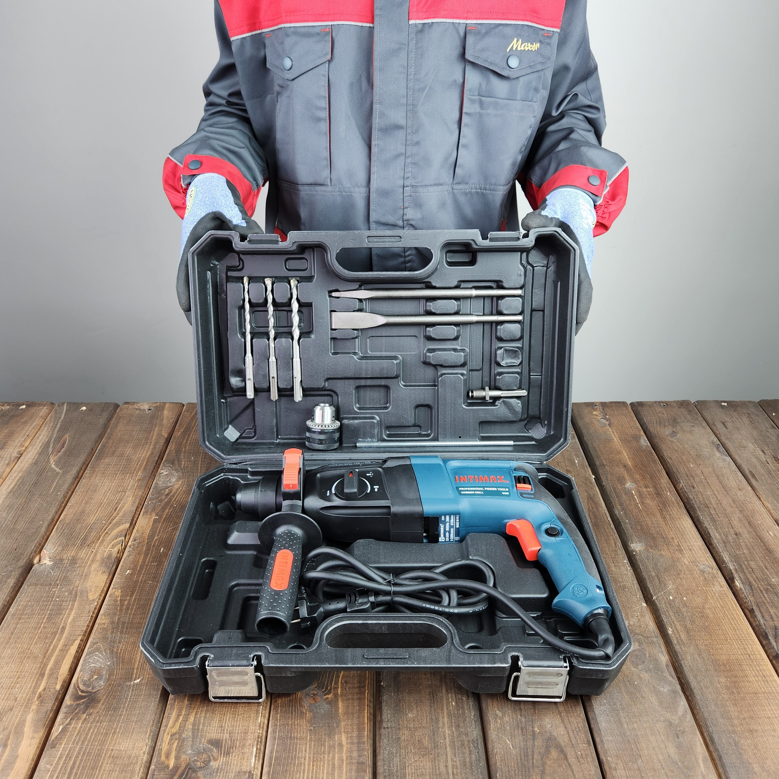 مجموعه 9 عددی دریل بتن کن اینتیمکث مدل 0306