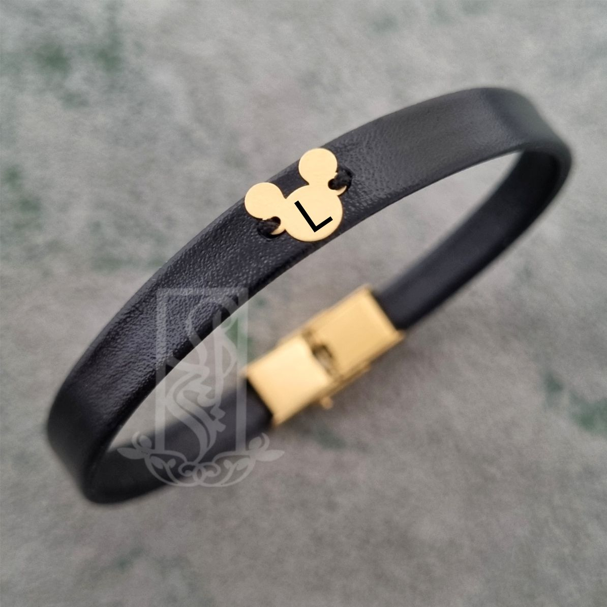 دستبند طلا 18 عیار دخترانه لیردا مدل L