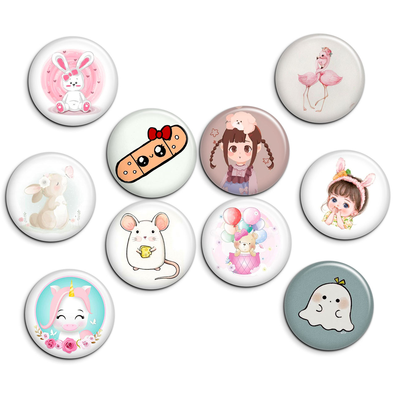 پیکسل پرمانه طرح cute کد pmg.5349 مجموعه 10 عددی