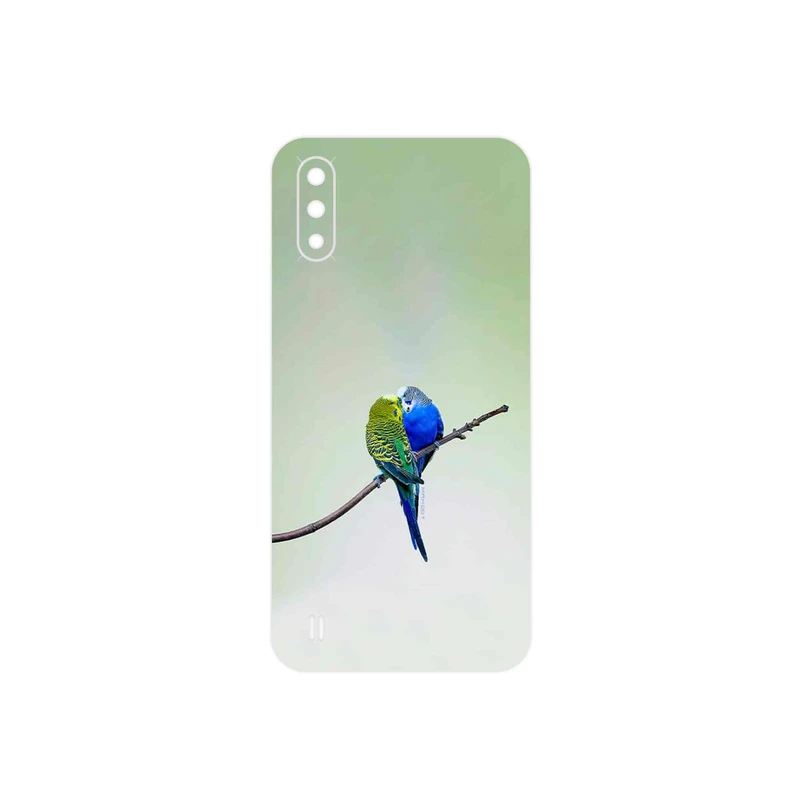 برچسب پوششی ماهوت مدل Lovebird مناسب برای گوشی موبایل سامسونگ Galaxy A01