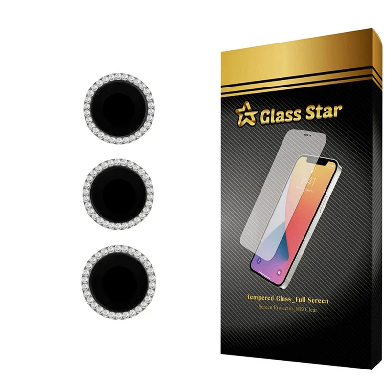 محافظ لنز دوربین گلس استار مدل LNG مناسب برای گوشی موبایل اپل iPhone 14 Pro Max