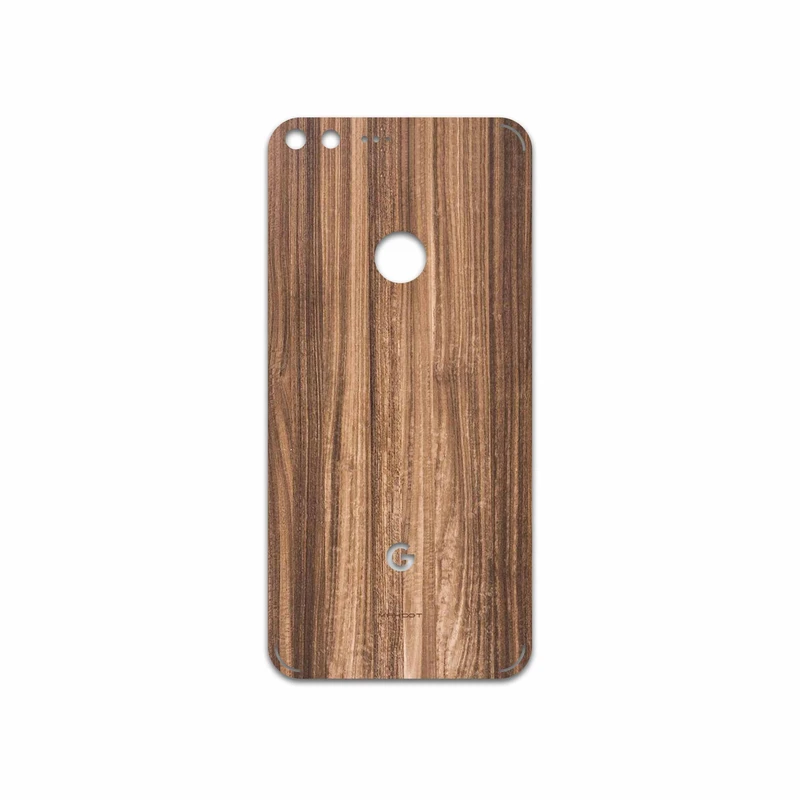 برچسب پوششی ماهوت مدل Light Walnut Wood مناسب برای گوشی موبایل گوگل Pixel