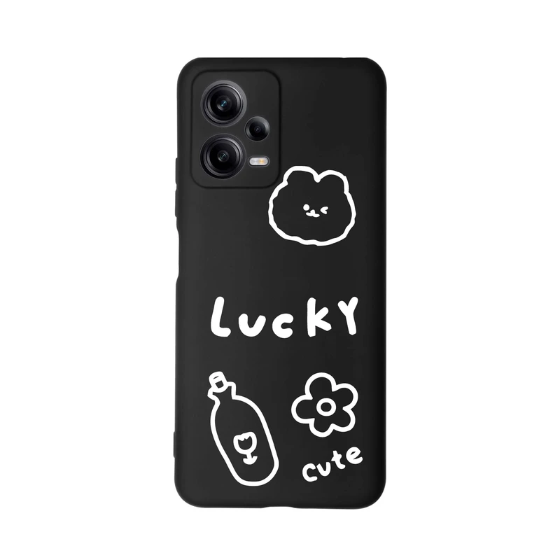 کاور قاب گارد طرح خرس مینیمال کد t5481 مناسب برای گوشی موبایل شیائومی Redmi Note 12 Pro 5G