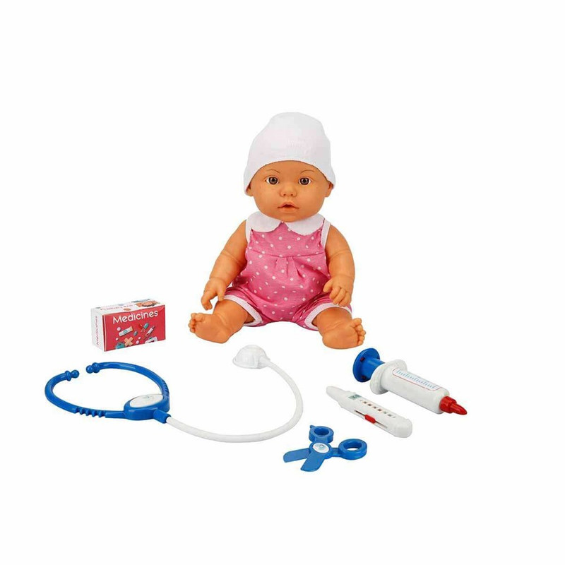 عروسک سانمن مدل Doctor Time کد S01030111 ارتفاع 30 سانتی متر