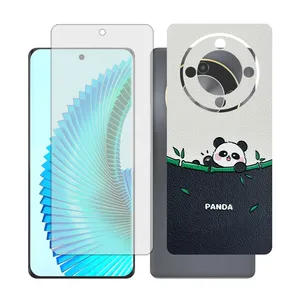 Glass together model matte screen protector suitable for Honor X9b mobile phone with back cover sticker