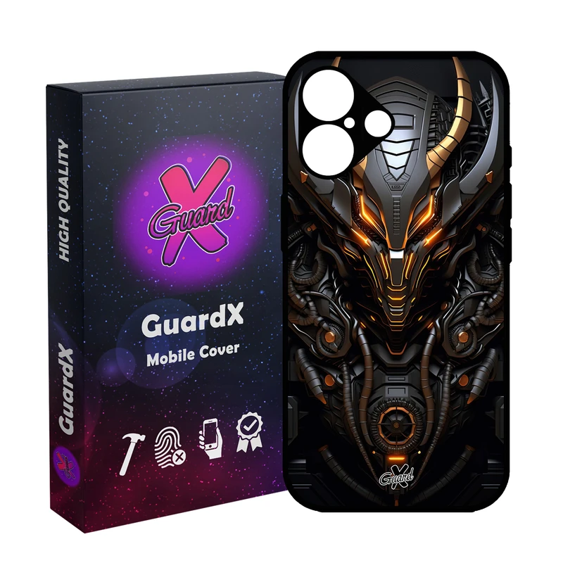 کاور گارد ایکس طرح جنگجو مدل 10615 مناسب برای گوشی موبایل اپل iPhone 16