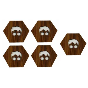 زیر لیوانی اف جی کات طرح هری پاتر بسته 5 عددی