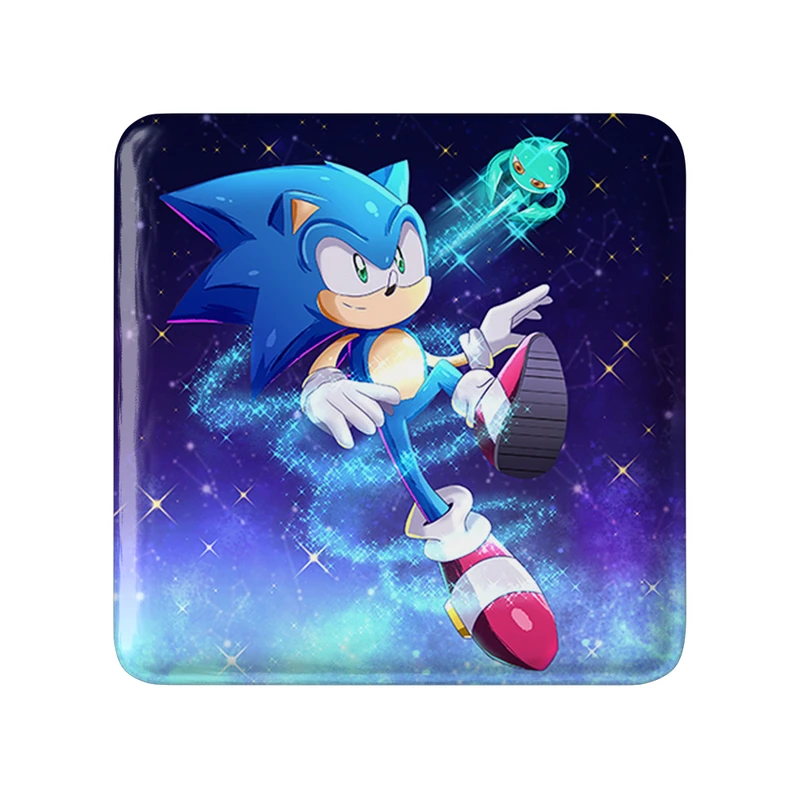 پیکسل خندالو طرح سونیک (Sonic) مدل مربعی کد 37013