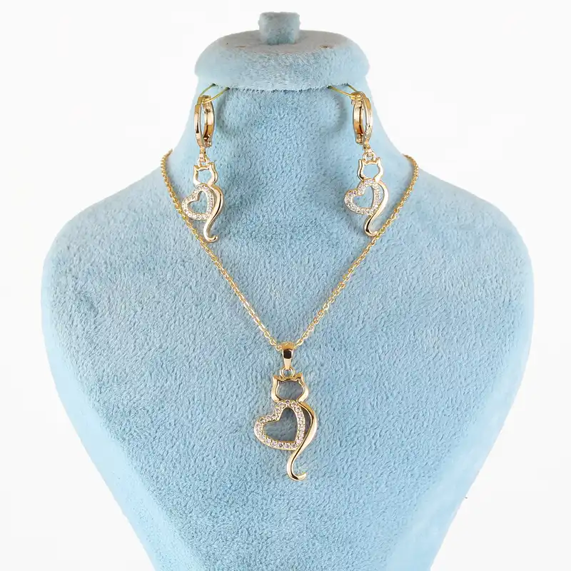 نیم ست زنانه وای اس ایکس مدل قلب کد AA140