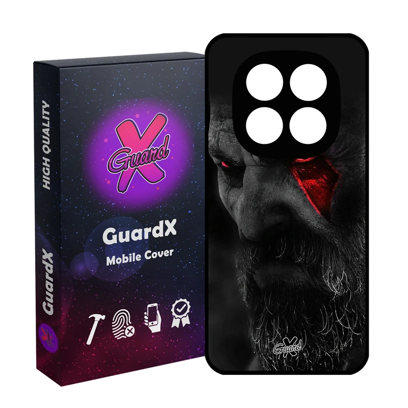 کاور گارد ایکس طرح God of War مدل 10349 مناسب برای گوشی موبایل شیائومی Redmi Note 14 Pro 4G