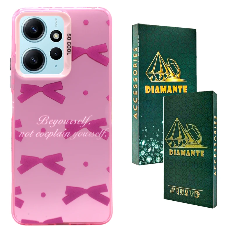 کاور دیامانته مدل Papillon Gn مناسب برای گوشی موبایل شیائومی Redmi Note 12 4G