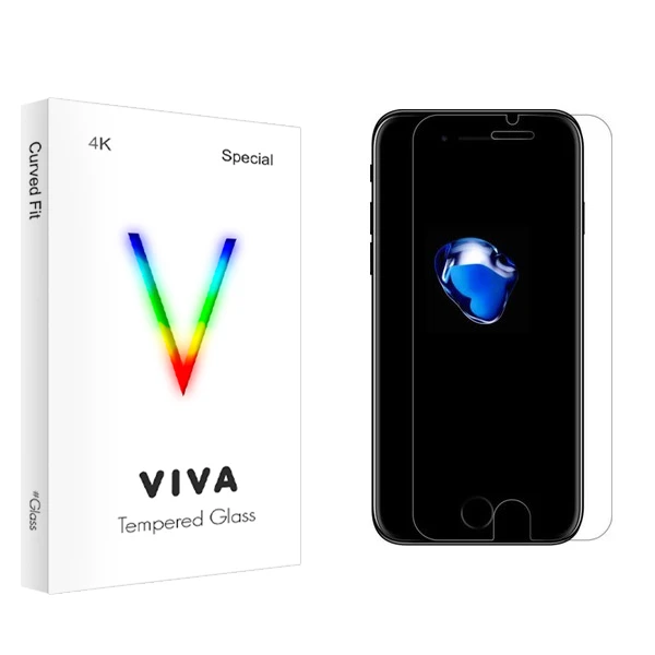 محافظ صفحه نمایش ویوا مدل 4K مناسب برای گوشی موبایل اپل iPhone 7 /8 Plus