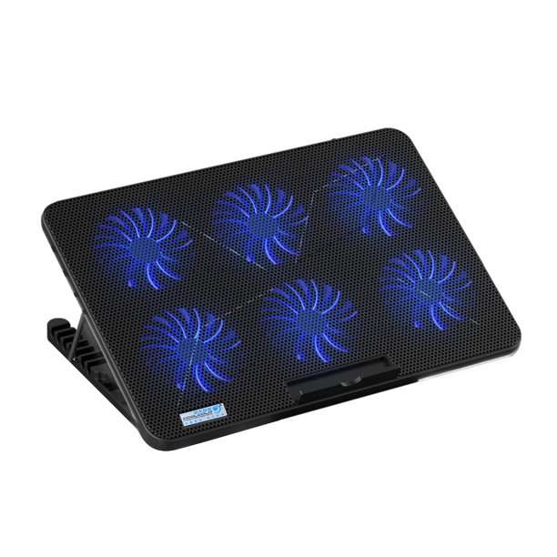 پایه خنک کننده لپ تاپ کول کلد مدل F5-3 blue light