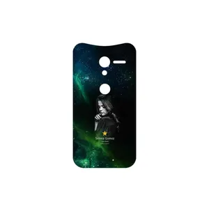 MAHOOT Selena Gomez Cover Sticker for Motorola Moto X