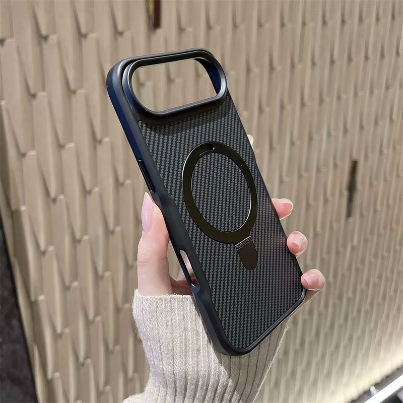 کاور بادیگارد مدل Carbon Stand مناسب برای گوشی موبایل اپل iPhone 17 Air