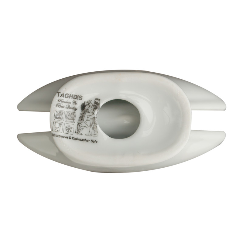 نگهدارنده دستمال کاغذی چینی تقدیس مدل فلت