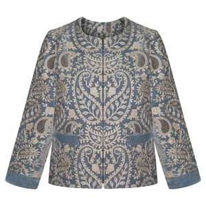 کت رسمی زنانه مدل کراپ کد ۸۰۸