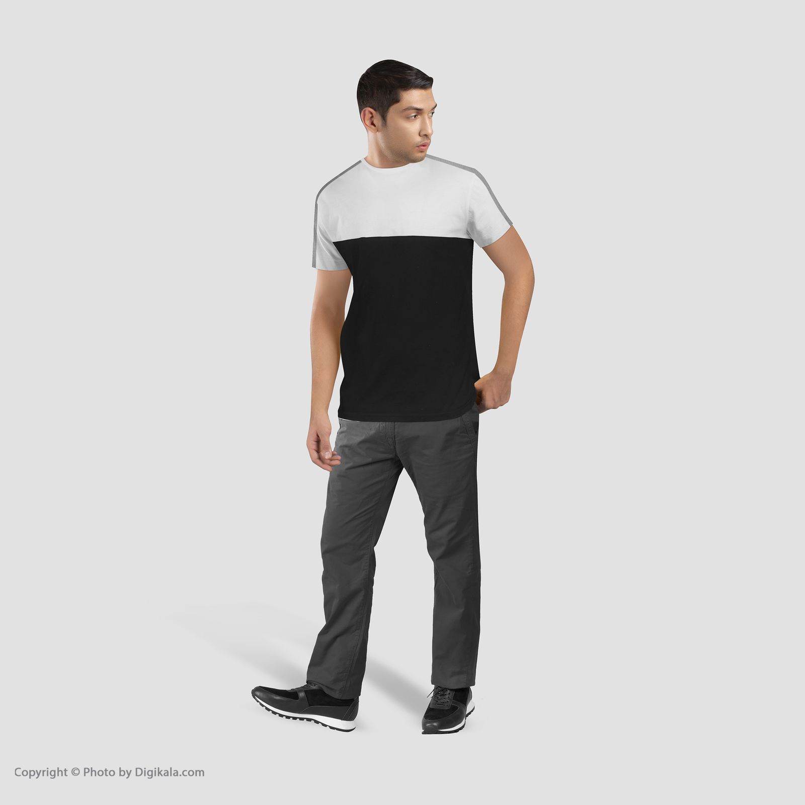 تی شرت مردانه آر ان اس مدل 1131109-01 - سفید - 6