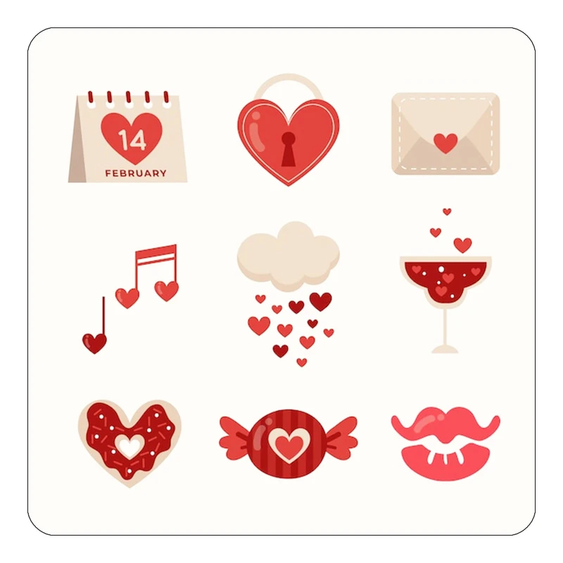 مگنت کاکتی طرح عاشقانه مدل mp37376