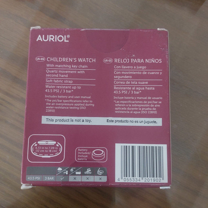 ساعت مچی عقربه ای دخترانه مدل Auriol به همراه جاکلیدی ساعت مچی عقربه ای دخترانه مدل Auriol به همراه جاکلیدی