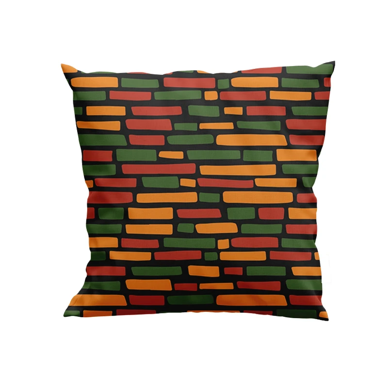 کوسن پاد آفرین مدل راه راه رنگی کد DKK726